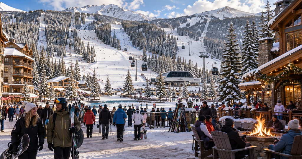 In Keystone During Winters