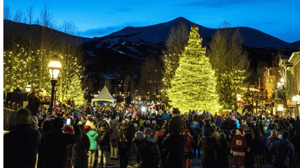 lighting of Breckenridge