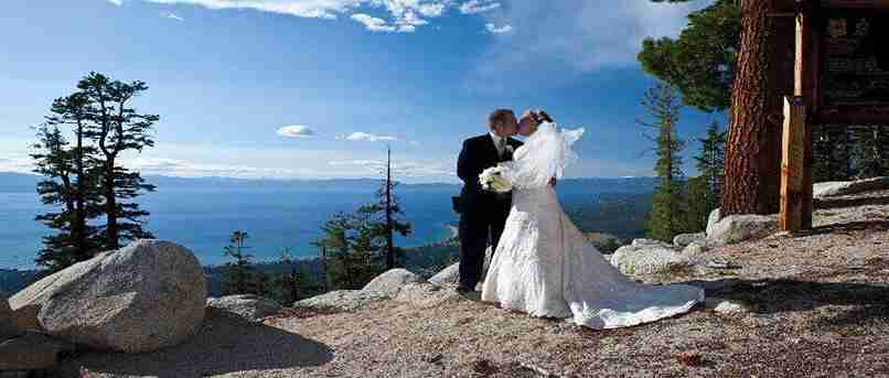 a wedding couple