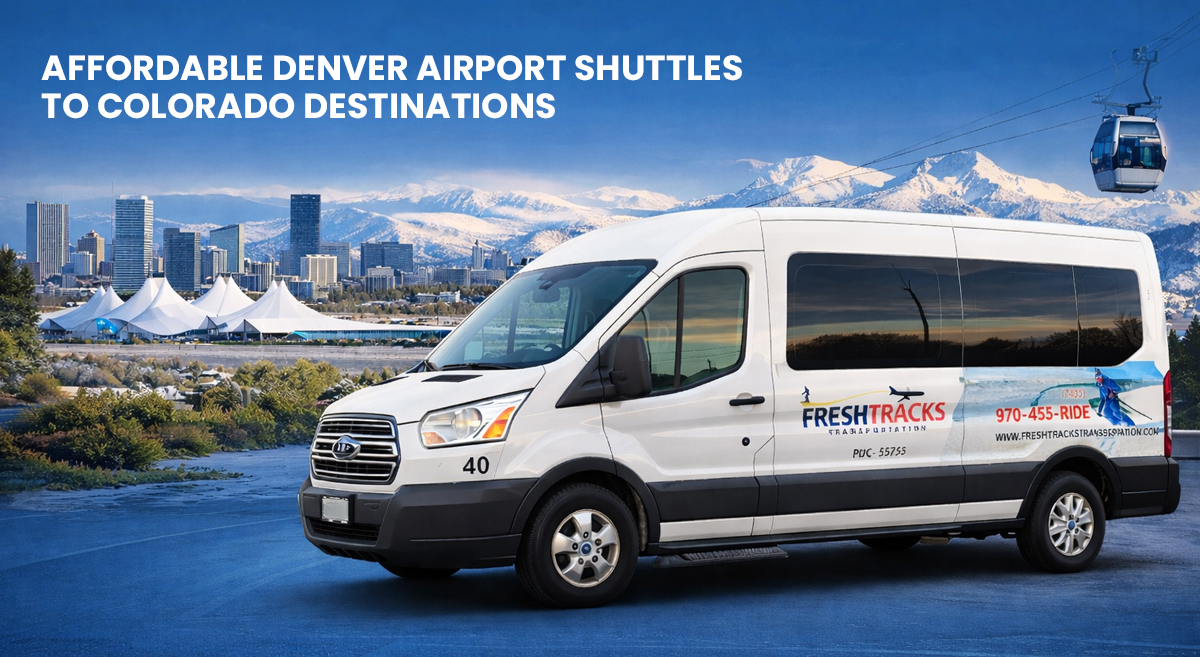 Affordable Denver Airport Shuttles to Colorado Destinations