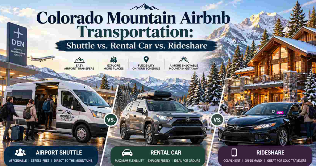 Colorado Mountain Airbnb Transportation